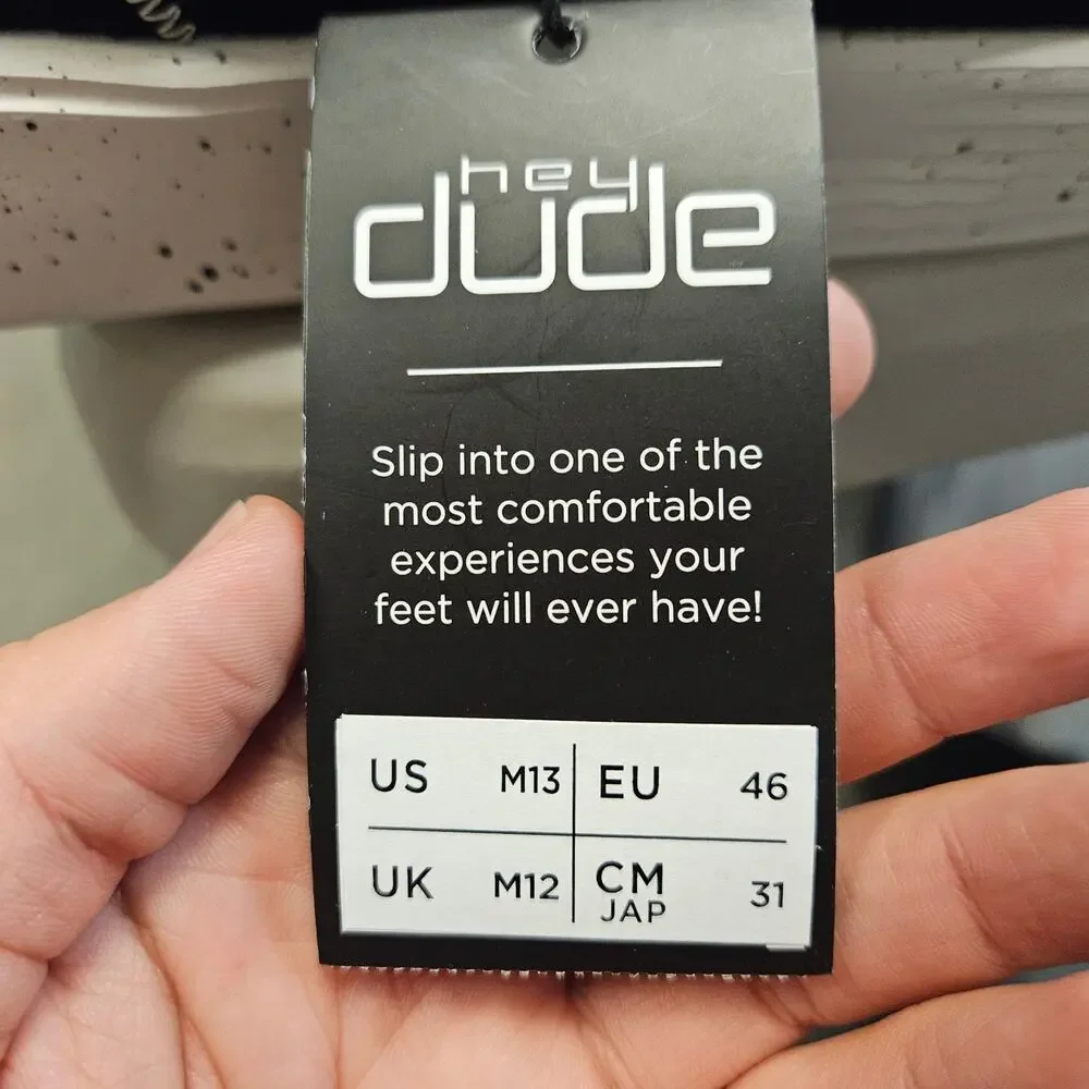 Hey Dude step into